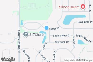 Map image of the property - 8255 Captain Dr