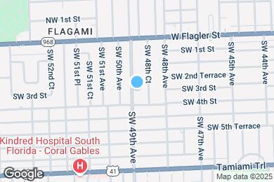Map image of the property - 311 SW 49th Ave