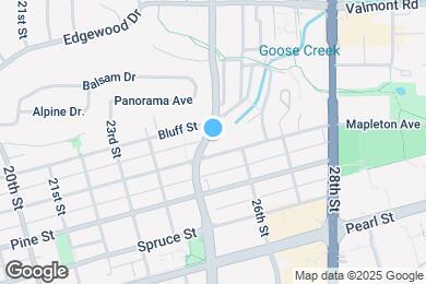 Map image of the property - 2340 Folsom St