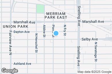 Map image of the property - 1661 Selby Ave