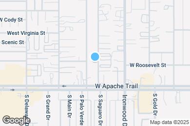 Map image of the property - 236 N Saguaro Dr