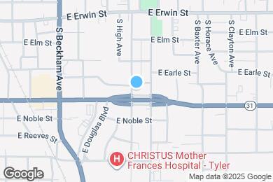 Map image of the property - 324 S Saunders Ave