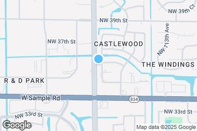 Map image of the property - 3600 NW 116th Terrace