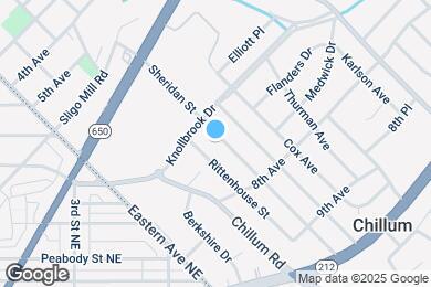 Map image of the property - 709 Sheridan St
