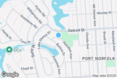 Map image of the property - 504 Hamilton Ave