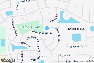 Map image of the property - 2483 Warm Springs Ln
