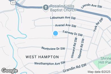 Map image of the property - 2643 Lansing Dr SW