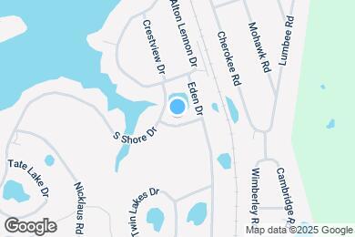 Map image of the property - 1361 Forest Lake Dr
