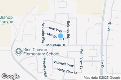 Map image of the property - 16502 Mango Way