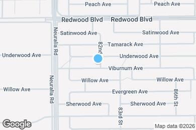 Map image of the property - 8173 Viburnum Ave