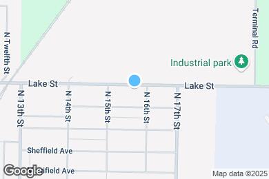 Map image of the property - 1534 Lake St