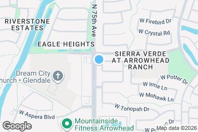 Map image of the property - 20810 N 74th Ln