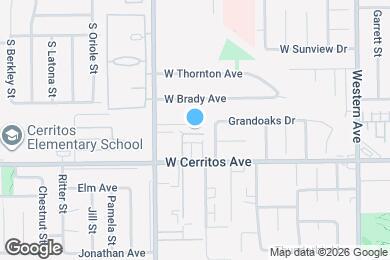 Map image of the property - Park Cerritos Apartments