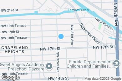 Map image of the property - 3191 NW 18th St