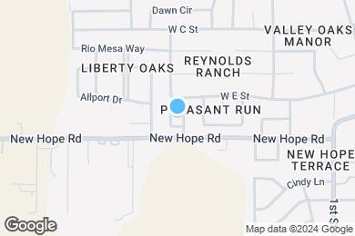 Map image of the property - New Hope Senior Village Apartments 62 years+