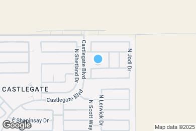 Map image of the property - 4742 E Meadow Creek Way