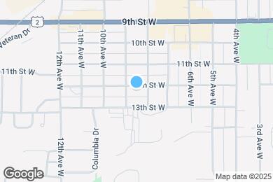 Map image of the property - 822 12th St W