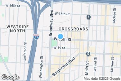 Map image of the property - 1800 Central St