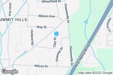 Map image of the property - 3816 Clay St