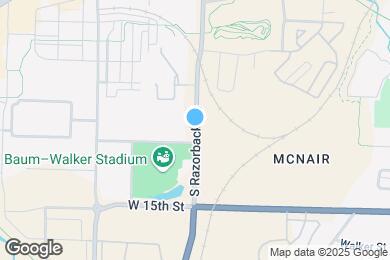 Map image of the property - 1636 S Razorback Rd