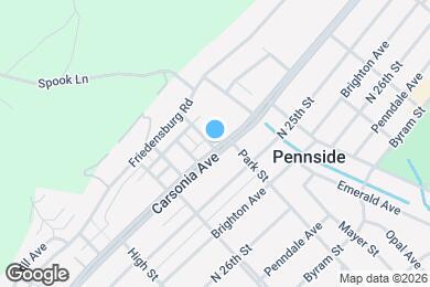 Map image of the property - 700 Carsonia Ave