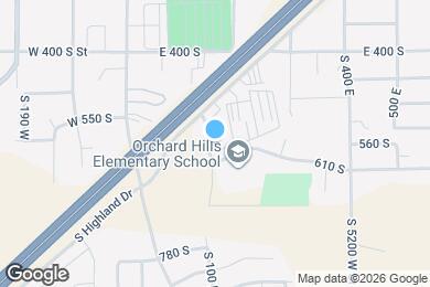 Map image of the property - 569 S 120 E