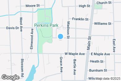 Map image of the property - Parkview Apartments