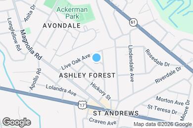 Map image of the property - 208 Tanglewood Ave