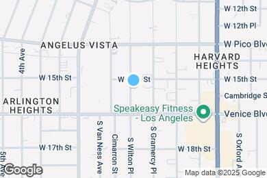 Map image of the property - 1516 S Wilton Pl