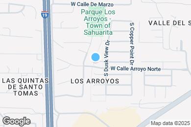 Map image of the property - 783 W Flaming Arrow Dr