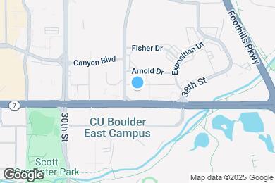 Map image of the property - 3401 Arapahoe Ave