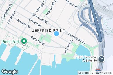 Map image of the property - 191 Everett St