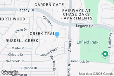 Map image of the property - 928 Sweetgum Creek