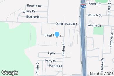 Map image of the property - 1806 Sand Stone Dr