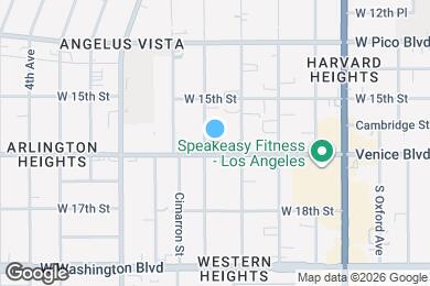 Map image of the property - 1546 S Wilton Pl