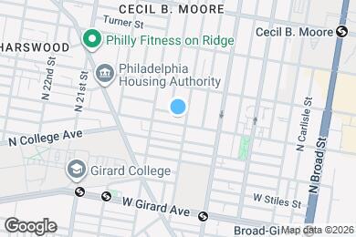 Map image of the property - 1809 W Master St