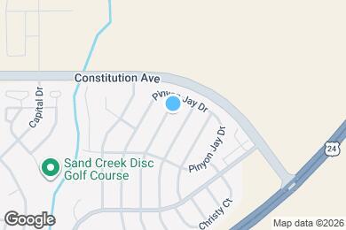 Map image of the property - 2349 Sage Grouse Ln