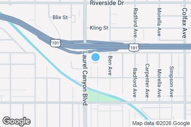 Map image of the property - 4537 Agnes Ave