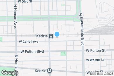 Map image of the property - 3144 W Carroll Ave