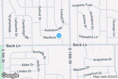 Map image of the property - 2776 Medford St