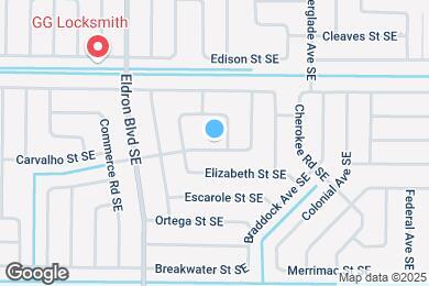 Map image of the property - 541 Entrada St SE
