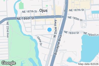 Map image of the property - 2555 NE 183rd St