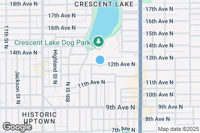 Map image of the property - 604 12th Ave N