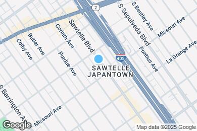 Map image of the property - 1831 Sawtelle Blvd