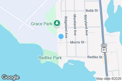 Map image of the property - 732 Ridgeland Ave