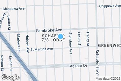 Map image of the property - 19751 Ardmore St