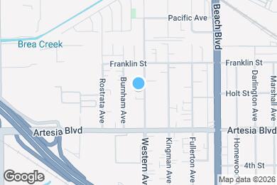 Map image of the property - 5841 Western Ave