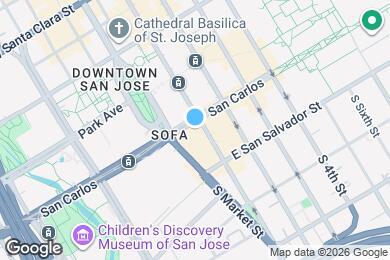 Map image of the property - Sainte Claire Building