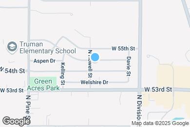 Map image of the property - 1841 Valley Dr
