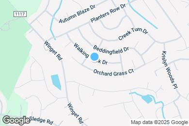 Map image of the property - 12816 Walking Stick Dr